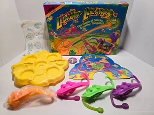 Vintage Lickin’ Lizards Game Sticky Tongue Bugs Gecko Tyco 95% Complete 1993 - Picture 1 of 7