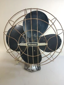 Vintage Wagner 16" table fan Type 8360 Mod  L1034a1458 Running - Picture 1 of 11