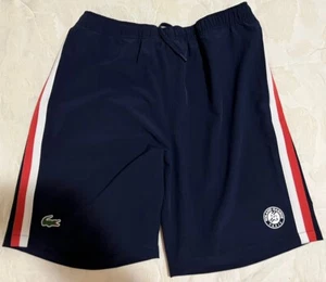 Lacoste Men’s Tennis Shorts French Open Roland Garros Excellent Condition Size M - Picture 1 of 7