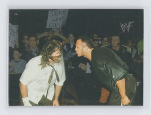 2000 Comic Images WWF No Mercy -#49 mankind vs the rock - Picture 1 of 2