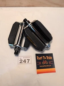 Raleigh Leisure Pedals Vintage Style #247 - Picture 1 of 8
