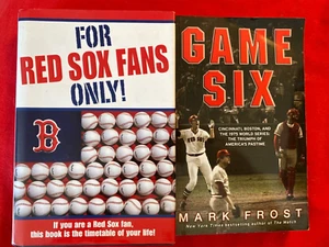 2 BOSTON RED SOX BÜCHER: SPIEL SECHS & NUR FÜR RED SOX FANS - EINZELHANDEL 41 $ KOSTENLOSER VERSAND - Bild 1 von 6
