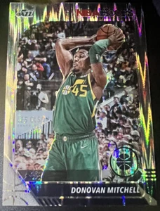 2020-21 Panini NBA Hoops Premium Stock Donovan Mitchell Silver - Picture 1 of 2