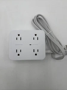 Überspannungsschutz Steckdosenleiste - HANYCONY 8 Steckdosen 4 USB - Bild 1 von 5