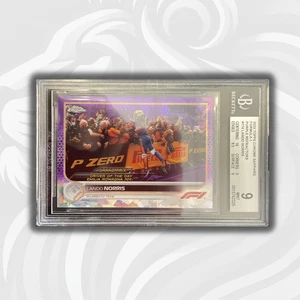 Beckett 9 - /10 - Lando Norris #174 - Sapphire - Purple - 2022 Topps Chrome F1 - Bild 1 von 2