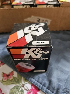 K&N KN-152 Premium Oil Filter for Yamaha, KTM, Husqvarna Motorcycles & ATVs - Image 1 of 2