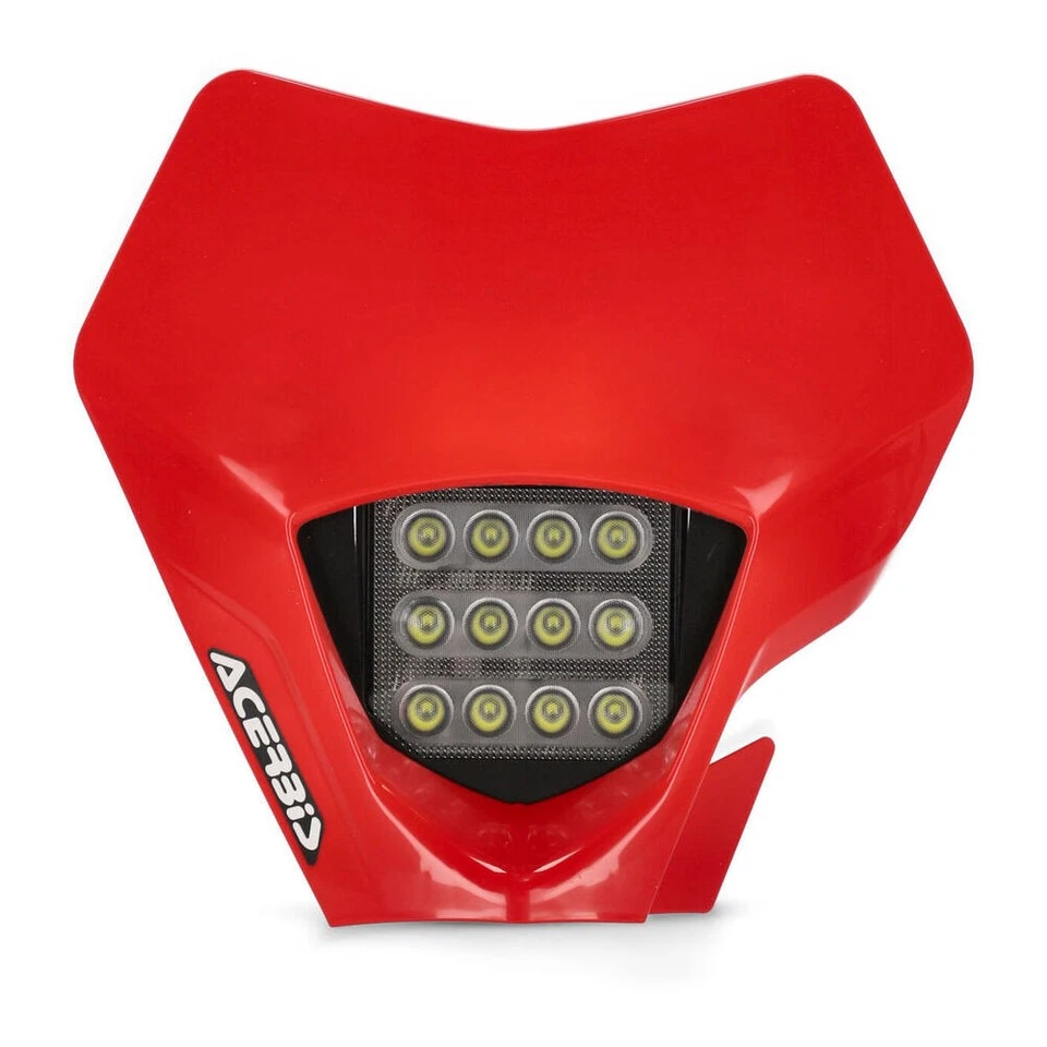 ACERBIS MASCHERINA PORTAFARO VSL ROSSO GAS GAS EC 250 2021 2022 2023 0024686.110