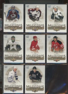 2003-04 Pacific Milestones Complete Set (1-8) - Picture 1 of 2