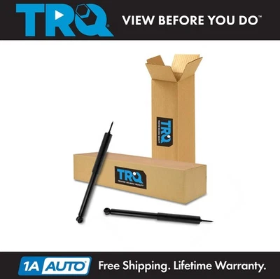 TRQ Rear Shock Absorber Left Right Set Pair for AMC Ford GM Mazda Nissan Toyota Foto 1 de 4