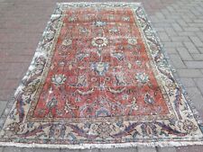 Area Rug Turkish Carpet Wool Rug Handmade Rug Distressed Rug Red Carpet 47"X80"