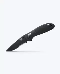 Benchmade 556SBK-S30V Mini Griptilian 2.91" Black CPM-S30V Black Grivory Handles - Picture 1 of 5
