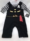 0-3 Months Halloween Pirate Coverall Outfit Crawler Costume NEW