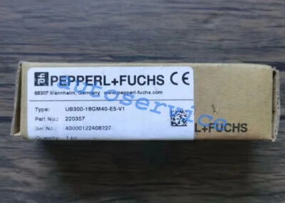 1pc Pepperl+Fuchs UB300-18GM40-E5-V1 Brand New Ultrasonic Sensor Fast DHL*H - Image 1 of 3