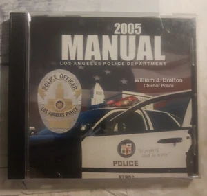 CD ROM manual LAPD 2005 William J Bratton - Imagen 1 de 2