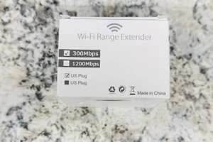 Wifi Range Extander Internet Booster 300Mbps router Wireless Repeater Amplifier - Picture 1 of 2