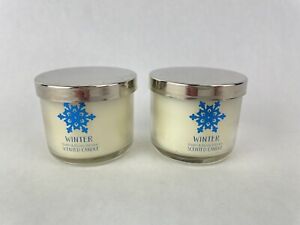 Bath and Body Works WINTER Scented Candles Set of 2