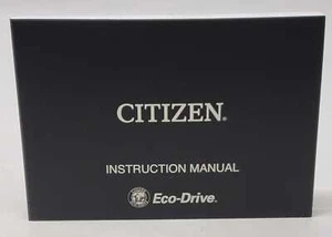 Citizen Eco-Drive Uhr Bedienungsanleitung/Anleitung Heft AT9/FC0 Kaliber H820 - Bild 1 von 3