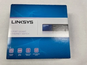 Conmutador Linksys SE3005 Gigabit Ethernet, 5 puertos - Imagen 1 de 6