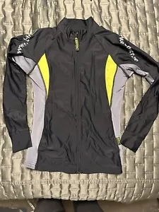 Birk ski wear Compression rash gaurd full zip long sleeve base layer mens shirt - Picture 1 of 7