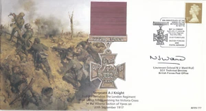Sergeant Knight N J WARD SIGNED GB British Forces Cover BFPS 2002 (133530) - Picture 1 of 1