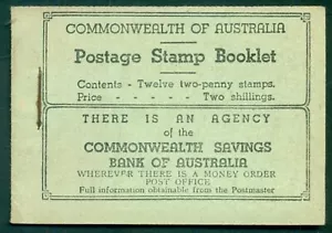 AUSTRALIA S.G.#SB27, 2p Complete bklt, 2 panes of 6, NH, very scarce, VF, £500 - Picture 1 of 1
