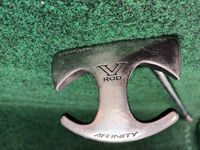 Affinity V Rod VR3 34" Stainless Mallet Putter Right Hand Steel Shaft - Image 1 of 4