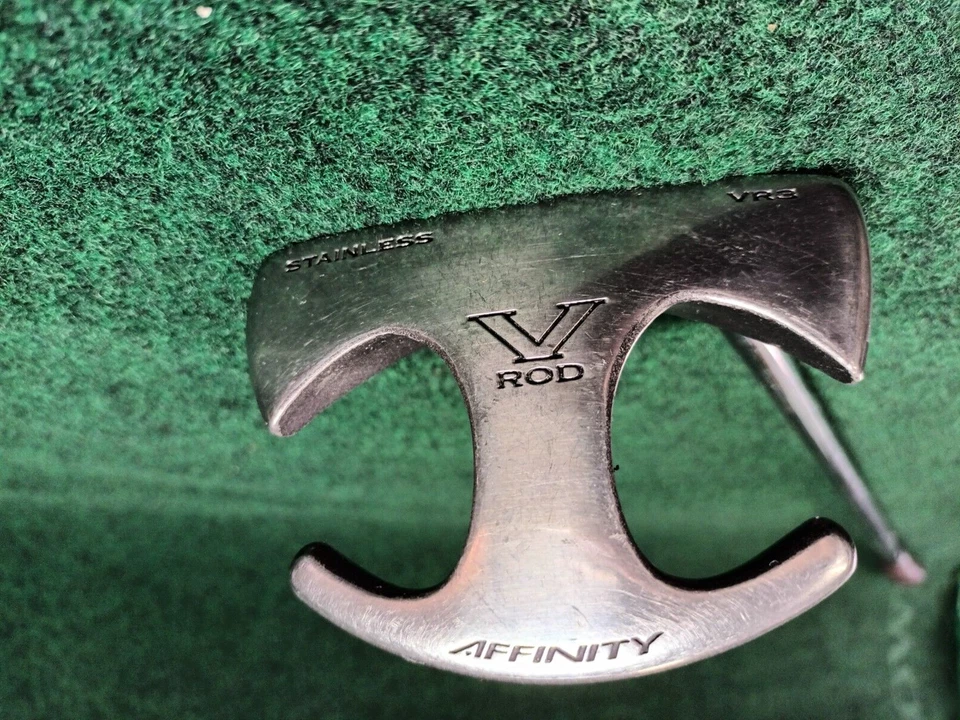 Affinity V Rod VR3 34" Stainless Mallet Putter Right Hand Steel Shaft - Image 1 of 4