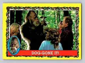 1987 Topps Harry and the Hendersons #66 Dog Gone It! Movie Trading Card - Picture 1 of 2
