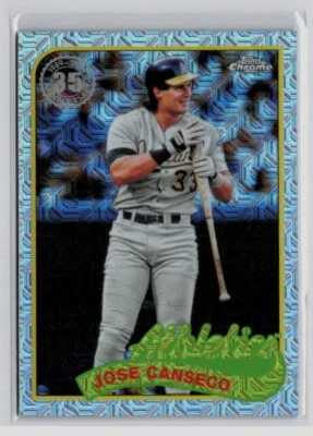 2024 Topps  - 1989 Topps Chrome Silver Pack Mojo #2T89C-46 Jose Canseco A's - Image 1 of 3