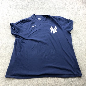 New York Yankees Shirt Womens 2XL Blue Anthony Rizzo Baseball MLB Crewneck - Picture 1 of 10
