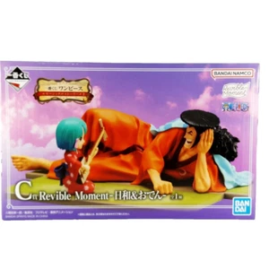 One Piece Hiyori & Oden Kozugki Rivible Moment Figure Bandai Ichiban Kuji Japan - Picture 1 of 6