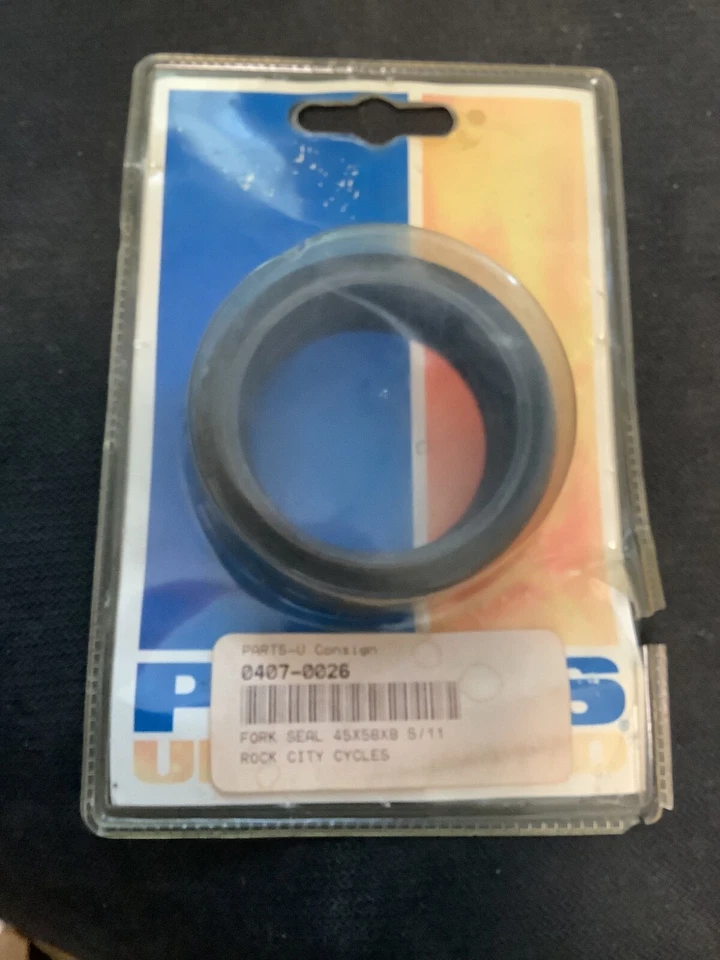 Parts Unlimited - PUP40FORK455069 - Front Fork Seals, 45mm x 58mm x 8.5/11mm - Изображение 1 из 2