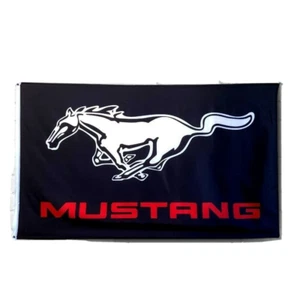 Premium Flag Ford Mustang 3x5 ft Banner GT Shelby Cobra Sign Car Racing Show - Picture 1 of 1