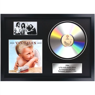 Van Halen – 1984 / Memorabilia / Souvenir in black frame / Interior decor Poster - Image 1 of 4