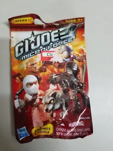 G.I. Joe Micro Force Series 1 Sealed two Figures/2 discs blind bag - New - Imagen 1 de 2