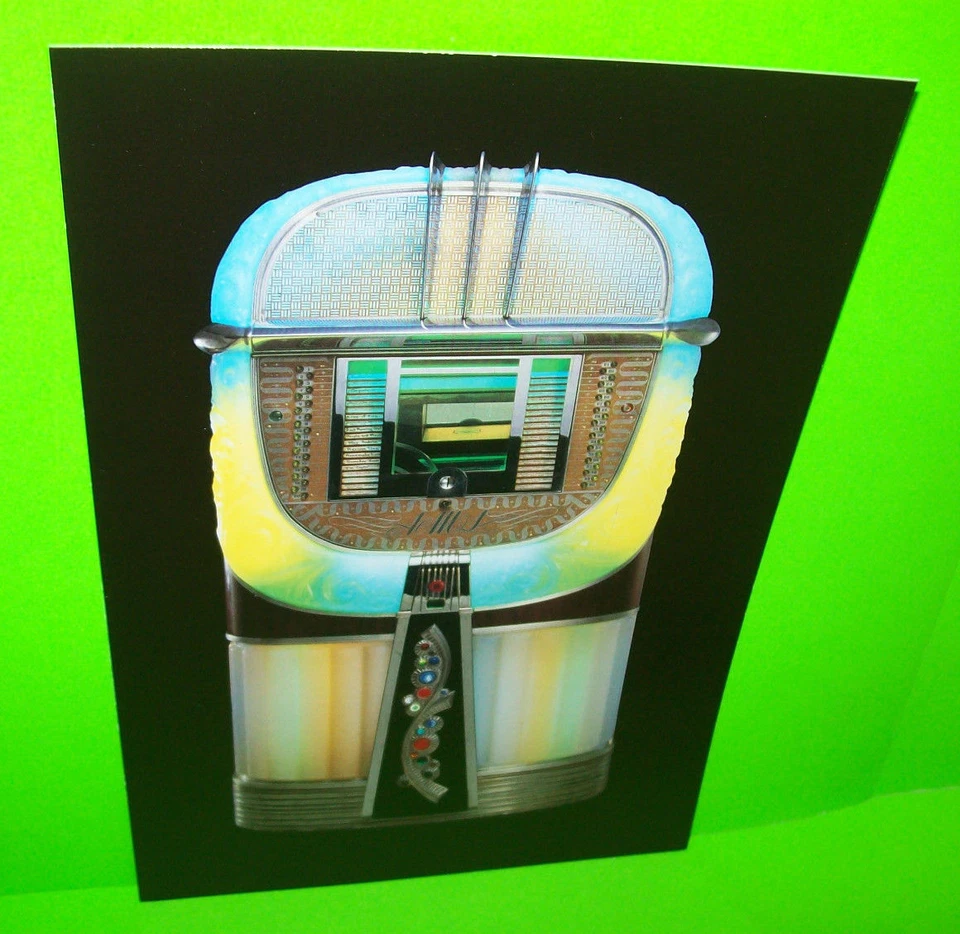 AMI Model A  1946-1947 Jukebox Phonograph Music Color Photo Non Original   - Image 1 of 1