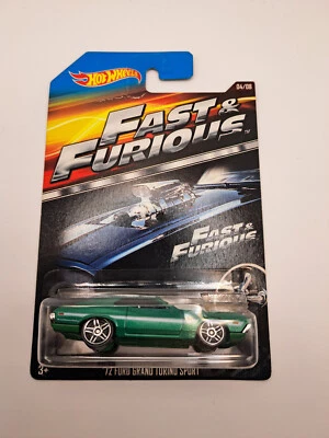 2015 Hot Wheels Fast & Furious Series 3rd Year '72 Ford Gran Torino Sport 4/8 - Bild 1 von 2