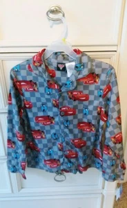 Disney Cars Pajamas, Two Piece, Long Pants, Size Medium - New with Tags - Picture 1 of 2