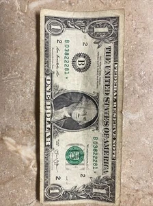 B03822281* 1$ DUPLICATE Star SERIAL NUMBER Error - Picture 1 of 4