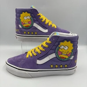 Vans x The Simpsons Sk8-Hi Tops Lisa for President UK 4, EUR 36.5, US 6.5 - Picture 1 of 11
