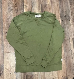 Sudadera Pullover Pact Algodón Orgánico Verde Cuello Redondo Talla Mediana - Imagen 1 de 2