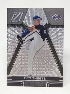 2005 Donruss Zenith - Museum Collection #24 Ben Sheets Brewers Artist Proof Silv - Picture 1 of 2