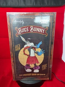 MINDstyle Looney Tunes Bugs Bunny Hawaiian Vacation Hula Show Vinyl Figur - Bild 1 von 6