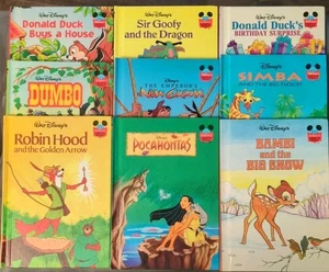 Menge 9 Wunderbare Welt Lesen Walt Disney HB Bücher Dumbo Goofy Bambi - Bild 1 von 7