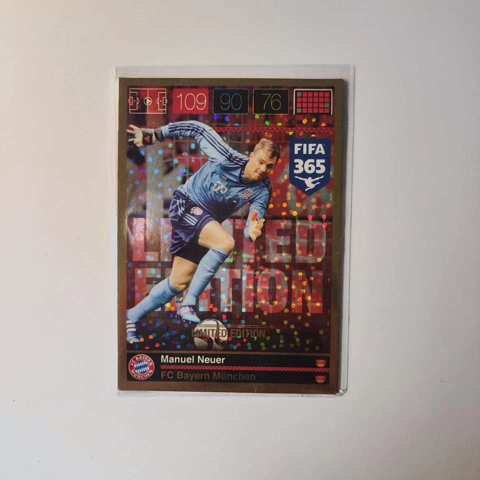 Panini Adrenalyn XL FIFA 365 2015-2016 Manuel Neuer Limited Edition - Bild 1 von 1