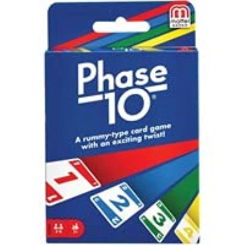 Mattel Phase 10 Card Game, for 7 years + 1 Phase 10 - Image 1 of 1