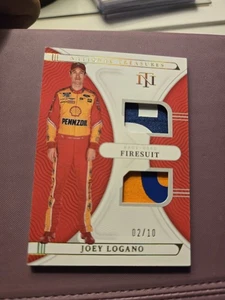 Joey Logano - 2022 Panini National Treasures- Prime Relic #'d 2/10 - Picture 1 of 2