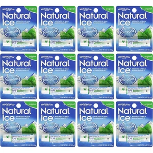 Protector solar protector PP medicado con hielo natural, 0,16 onzas (paquete de 12) - Imagen 1 de 12