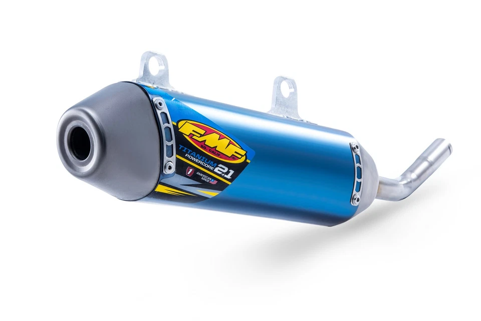 FMF Titanium Powercore 2.1 Extreme Silencer For BETA 200 250 300 RR RX RR-RACE - Image 1 of 1