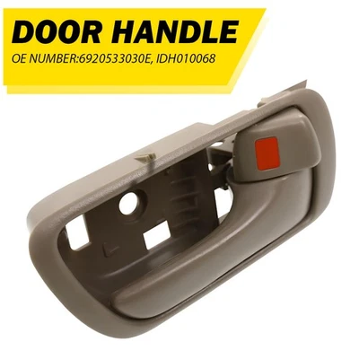 Interior Door Handle Beige For 02-2006 Toyota Camry Front or Rear Right Inner H - Image 1 of 4